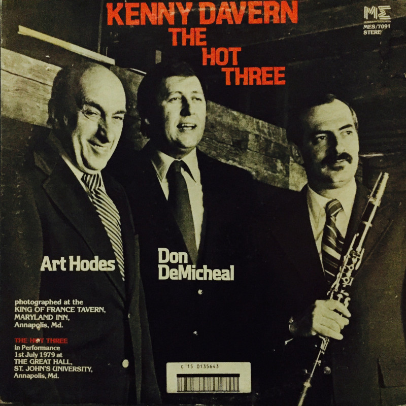 Kenny Davern - The Hot Three Kenny Davern - The Hot Three